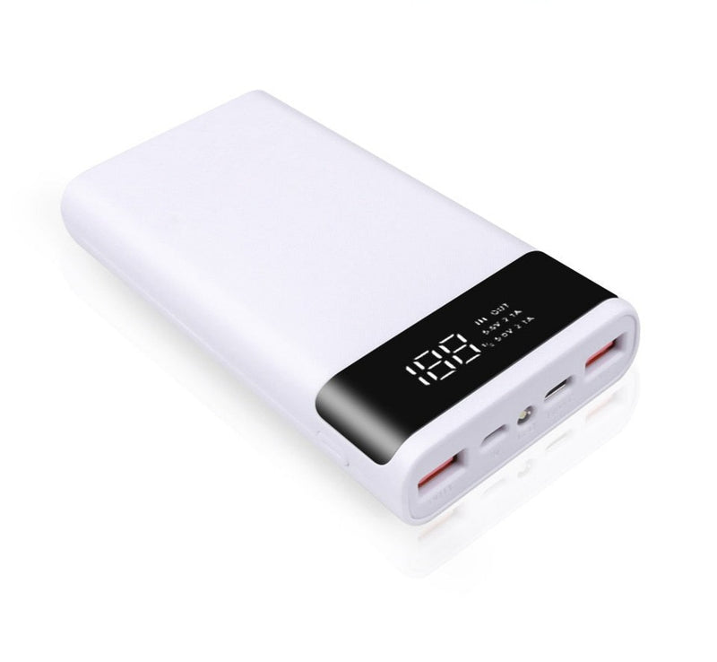 Power Bank 20000 mAh - With LED Flash And 4 Ports