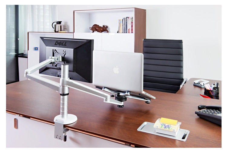 Computer Dual Arm Mount - Suitable For 27'' Screen