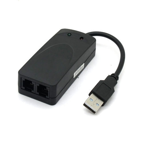 USB Fax Modem External 56K Data - V9.0 2 Ports