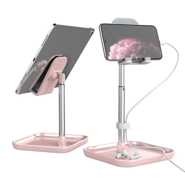 Tablet And Smartphone Stand - Supports Up To 11'' Device