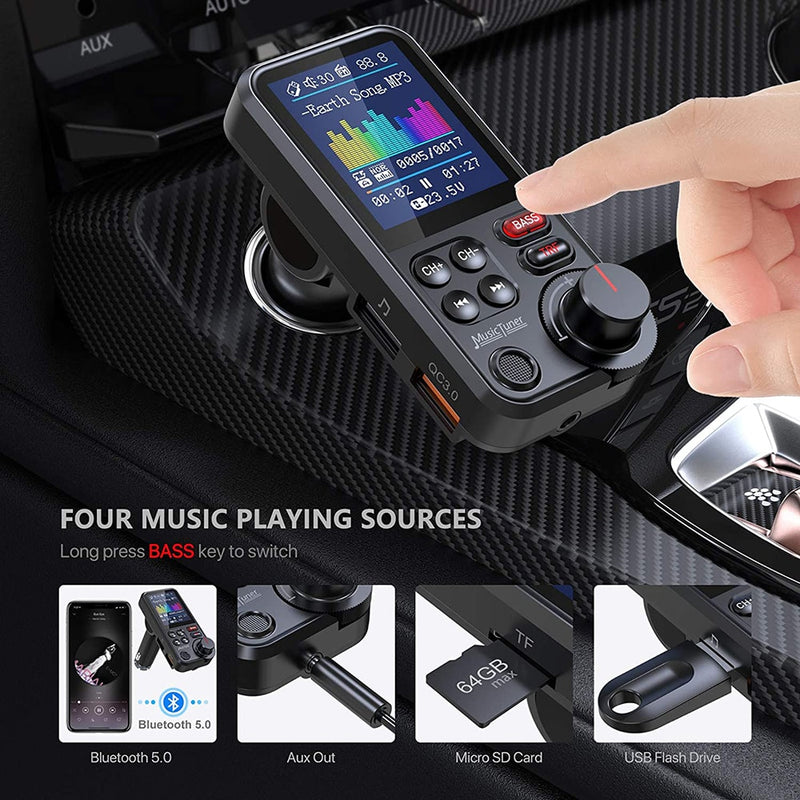 Car Transmitter With Quick Charge 3.0