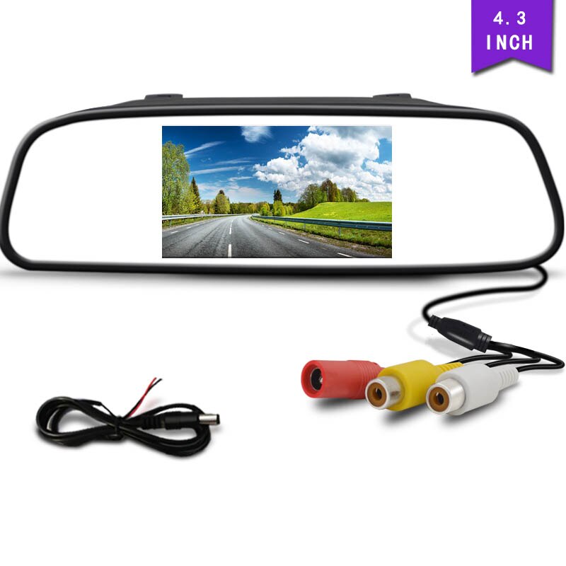 Rearview Backup Camera 4.3'' - Rearview Monitor For Vehicle